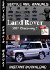 Thumbnail 2007 Land Rover Discovery 2 Service Manual Download