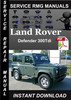 Thumbnail Land Rover Defender 300Tdi Service Repair Manual Download