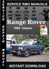 Thumbnail 1988 Range Rover Classic Service Repair Manual Download