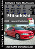 Thumbnail 2003 Mitsubishi Lancer Evolution Service Repair Manual Downl Thumbnail 2003 Mitsubishi Lancer Evolution Service Repair Manual Downl