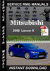 Thumbnail 2008 Mitsubishi Lancer X Service Repair Manual Download Thumbnail 2008 Mitsubishi Lancer X Service Repair Manual Download