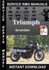 Thumbnail Triumph Scrambler Service Repair Manual Download Thumbnail Triumph Scrambler Service Repair Manual Download