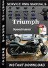 Thumbnail Triumph Speedmaster Service Repair Manual Download Thumbnail Triumph Speedmaster Service Repair Manual Download