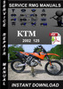 Thumbnail 2002 KTM 125 Service Repair Manual Download