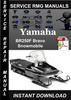 Thumbnail Yamaha BR250F Bravo Snowmobile Service Repair Manual Downloa Thumbnail Yamaha BR250F Bravo Snowmobile Service Repair Manual Downloa