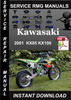 Thumbnail 2001 Kawasaki KX85 KX100 Service Repair Manual Download Thumbnail 2001 Kawasaki KX85 KX100 Service Repair Manual Download
