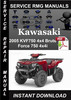 Thumbnail 2005 Kawasaki KVF750 4x4 Brute Force 750 4x4i Service Repair Thumbnail 2005 Kawasaki KVF750 4x4 Brute Force 750 4x4i Service Repair
