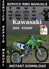 Thumbnail 2005 Kawasaki KX250F Service Repair Manual Download Thumbnail 2005 Kawasaki KX250F Service Repair Manual Download