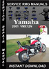 Thumbnail 2001 Yamaha VMX12N Service Repair Manual Download