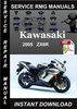 Thumbnail 2005 Kawasaki ZX6R Service Repair Manual Download