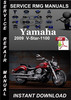 Thumbnail 2009 Yamaha V-Star-1100 Service Repair Manual Download