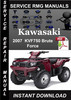 Thumbnail 2007 Kawasaki KVF750 Brute Force Service Repair Manual Downl
