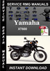 Thumbnail Yamaha XT600 Service Repair Manual Download Thumbnail Yamaha XT600 Service Repair Manual Download