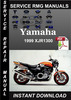 Thumbnail 1999 Yamaha XJR1300 Service Repair Manual Download Thumbnail 1999 Yamaha XJR1300 Service Repair Manual Download