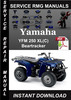 Thumbnail Yamaha YFM250XL(C) Beartracker Service Repair Manual Downloa