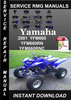 Thumbnail 2001 Yamaha YFM660 YFM660RN YFM660RNC Service Repair Manual Thumbnail 2001 Yamaha YFM660 YFM660RN YFM660RNC Service Repair Manual