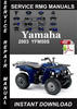 Thumbnail 2003 Yamaha YFM50S Service Repair Manual Download Thumbnail 2003 Yamaha YFM50S Service Repair Manual Download