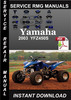Thumbnail 2003 Yamaha YFZ450S Service Repair Manual Download Thumbnail 2003 Yamaha YFZ450S Service Repair Manual Download