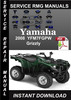 Thumbnail 2008 Yamaha YFM7FGPW Grizzly Service Repair Manual Download Thumbnail 2008 Yamaha YFM7FGPW Grizzly Service Repair Manual Download