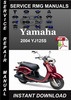 Thumbnail 2004 Yamaha YJ125S Service Repair Manual Download Thumbnail 2004 Yamaha YJ125S Service Repair Manual Download