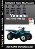 Thumbnail 1983-1986 Yamaha YFM 200 Service Repair Manual Download Thumbnail 1983-1986 Yamaha YFM 200 Service Repair Manual Download