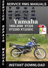 Thumbnail 1992-2000 Yamaha XT225 XT225D XT225DC Service Repair Manual Thumbnail 1992-2000 Yamaha XT225 XT225D XT225DC Service Repair Manual