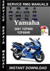 Thumbnail 2001 Yamaha YZF600 YZF600R Service Repair Manual Download Thumbnail 2001 Yamaha YZF600 YZF600R Service Repair Manual Download