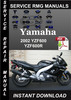 Thumbnail 2002 Yamaha YZF600 YZF600R Service Repair Manual Download Thumbnail 2002 Yamaha YZF600 YZF600R Service Repair Manual Download