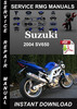 Thumbnail 2004 Suzuki SV650 Service Repair Manual Download