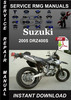 Thumbnail 2005 Suzuki DRZ400S Service Repair Manual Download Thumbnail 2005 Suzuki DRZ400S Service Repair Manual Download