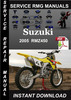 Thumbnail 2005 Suzuki RMZ450 Service Repair Manual Download Thumbnail 2005 Suzuki RMZ450 Service Repair Manual Download