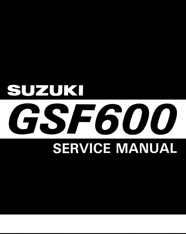 Product picture 1998 Suzuki GSF600 Service Repair Manual Download
