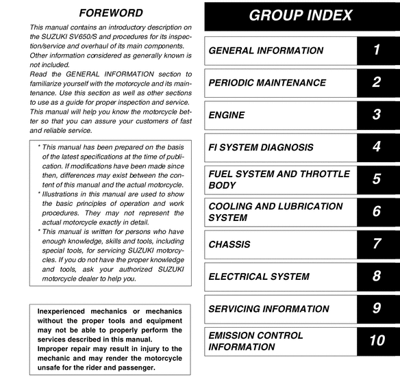 Product picture 2009 Suzuki SV650 Service Repair Manual Download