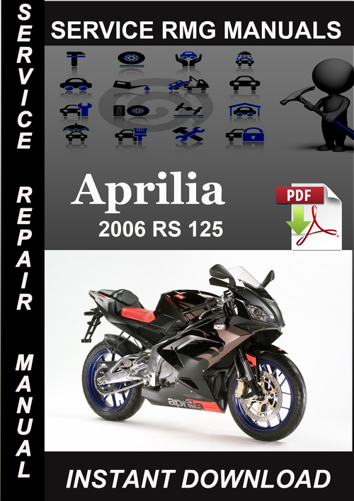 Product picture 2006 Aprilia RS 125 Service Repair Manual Download