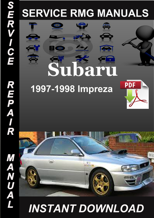 Product picture 1997 1998 Subaru Impreza Service Repair Manual Download
