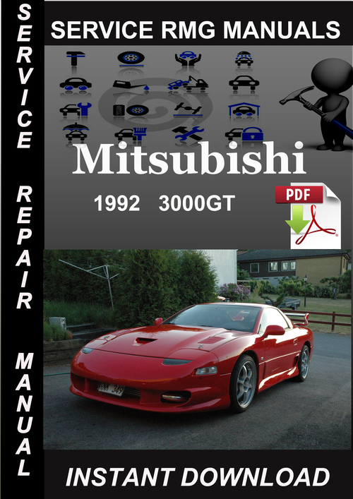 Product picture 1992 Mitsubishi 3000GT Service Repair Manual Download