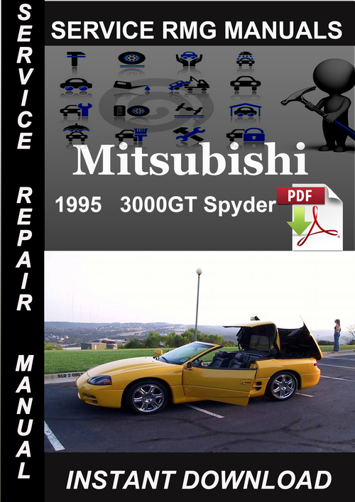 Product picture 1995 Mitsubishi 3000GT Spyder Service Repair Manual Download