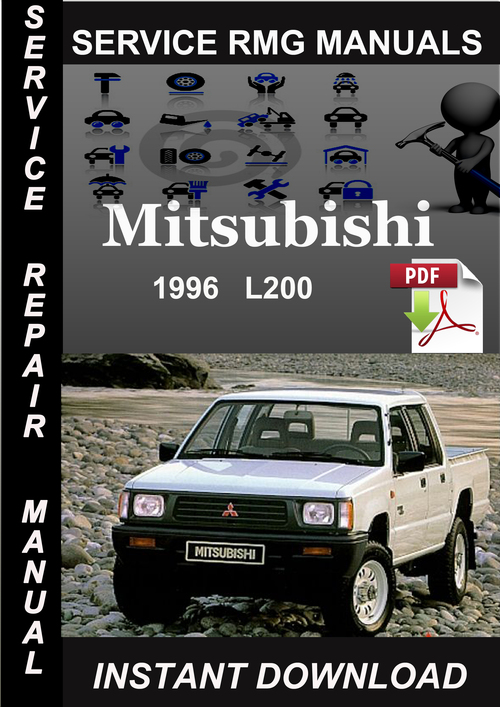 Product picture 1996 Mitsubishi L200 Service Repair Manual Download