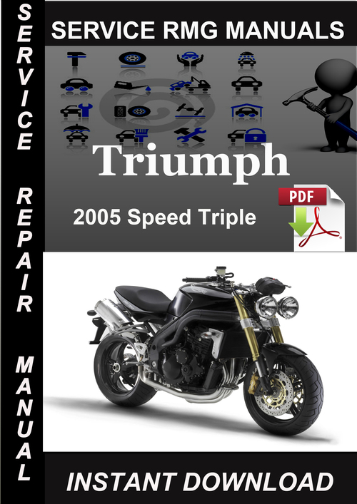 Product picture 2005 Triumph Speed Triple Service Repair Manual Download