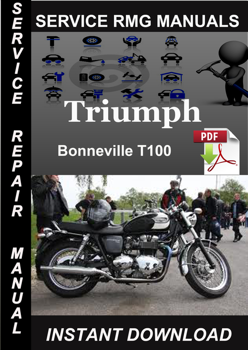 Product picture Triumph Bonneville T100 Service Repair Manual Download