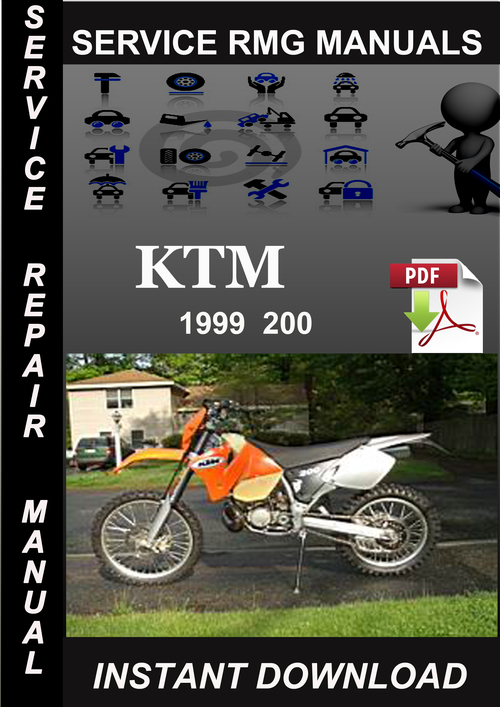Product picture 1999 KTM 200 Service Repair Manual Download
