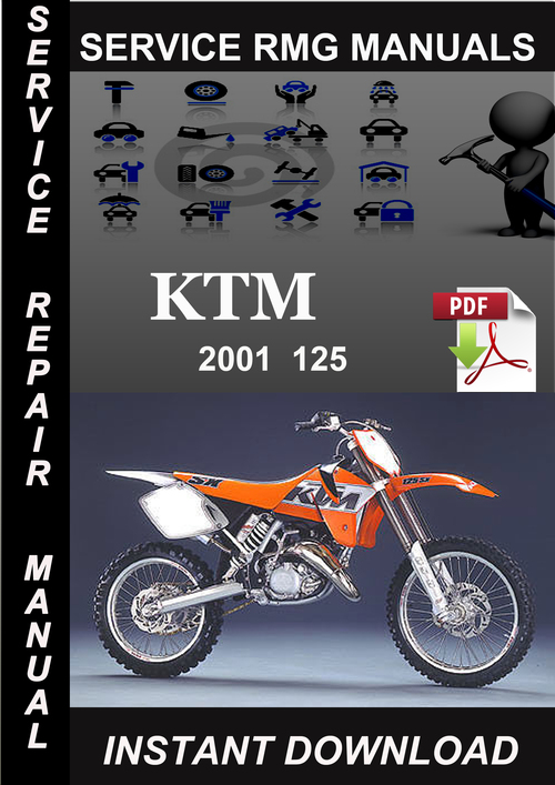 Product picture 2001 KTM 125 Service Repair Manual Download