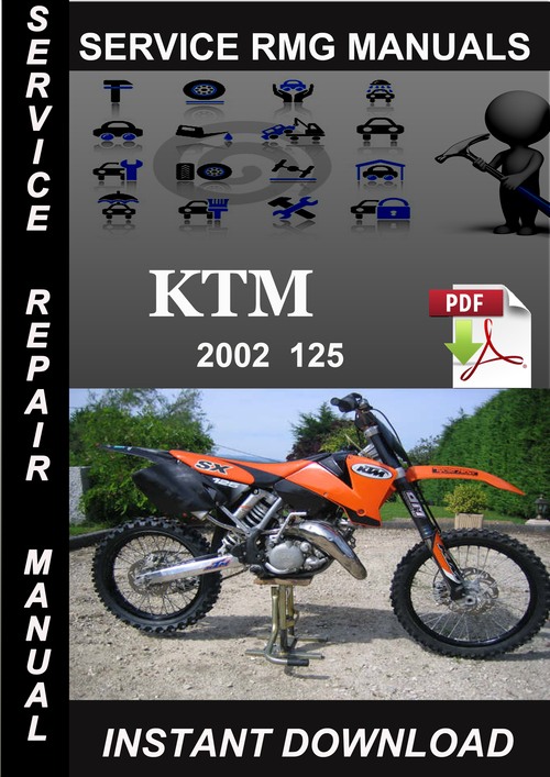Product picture 2002 KTM 125 Service Repair Manual Download