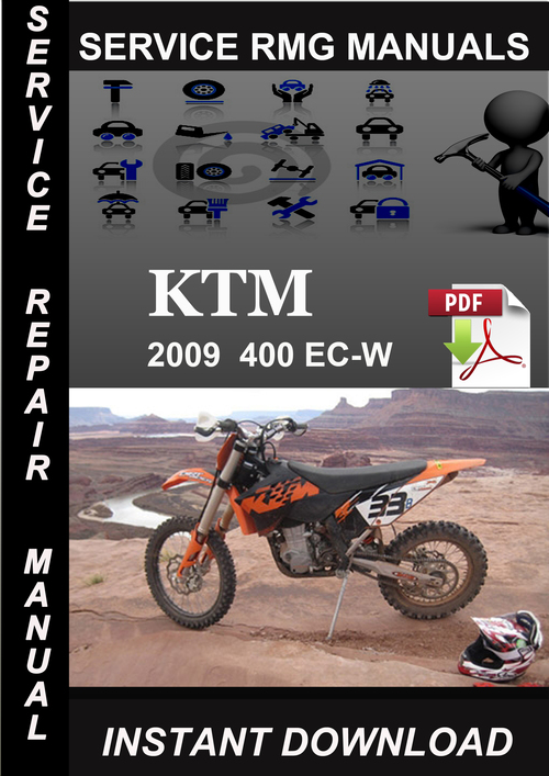 Product picture 2009 KTM 400 EC-W Service Repair Manual Download