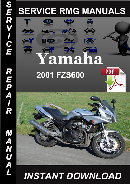 Product picture 2001 Yamaha FZS600 Service Repair Manual Download