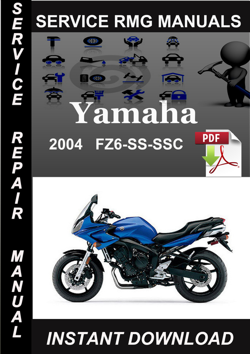 Product picture 2004 Yamaha FZ6-SS-SSC Service Repair Manual Download
