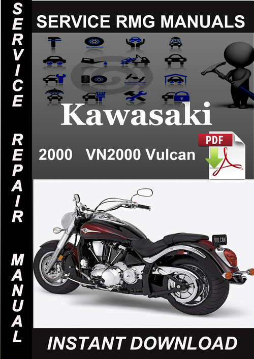 Product picture 2000 Kawasaki VN2000 Vulcan Service Repair Manual Download
