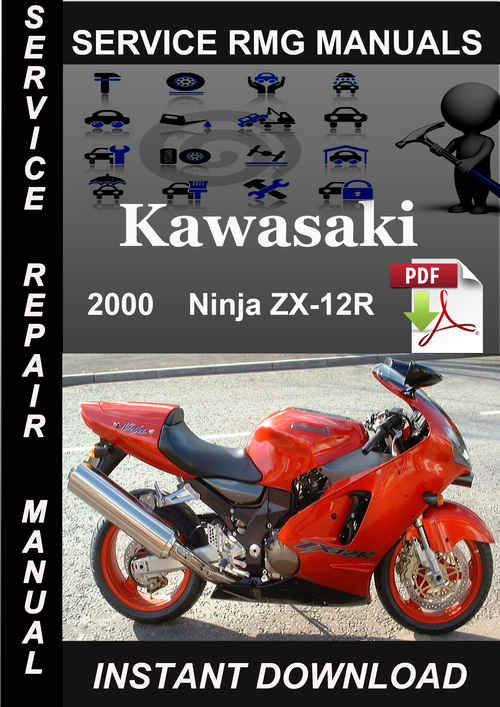Product picture 2000 Kawasaki Ninja ZX-12R Service Manual Download