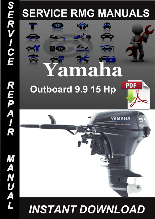 Product picture Yamaha Outboard 9.9 15 Hp Service Repair Manual Download