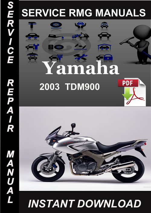 Product picture 2003 Yamaha TDM900 Service Repair Manual Download